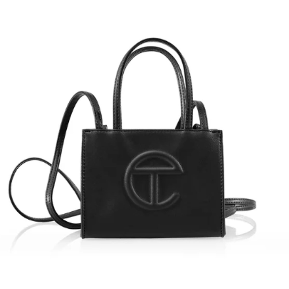 Pre-Owned Telfar Small Shopping Bag - Black